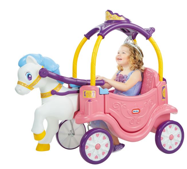 little tikes horse carriage