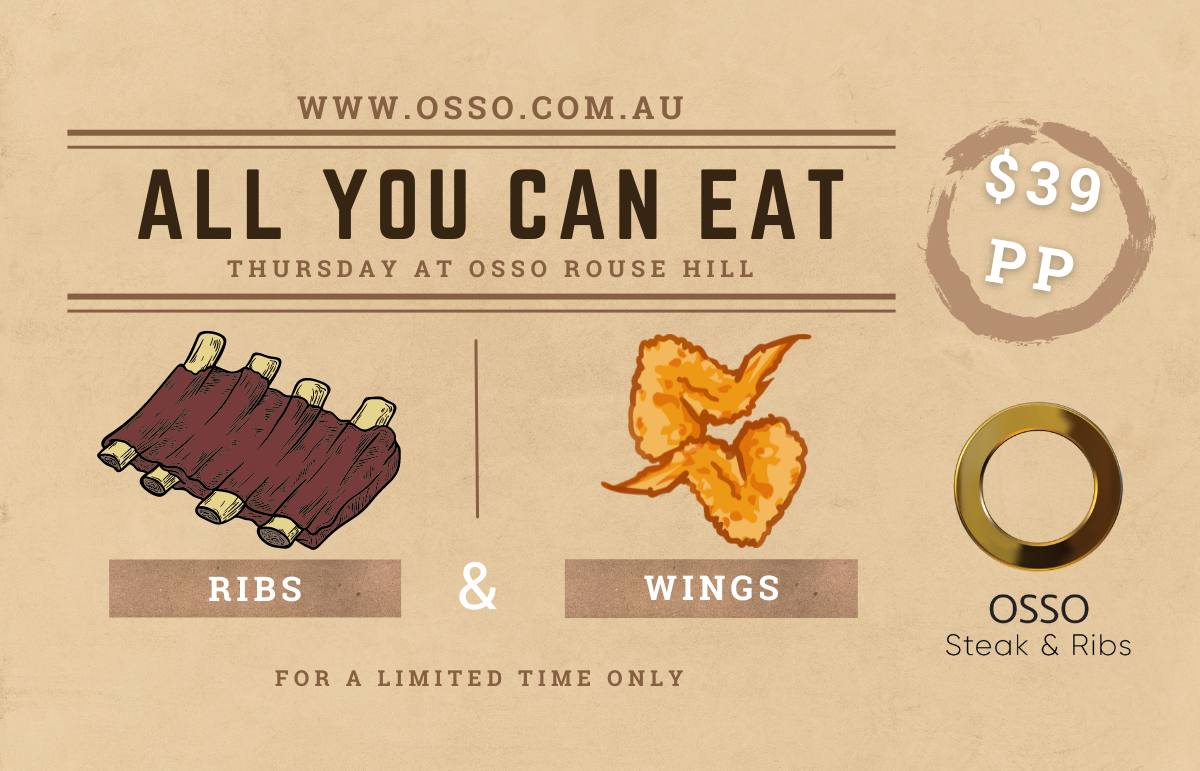Osso Steak & Ribs - All You Can Eat